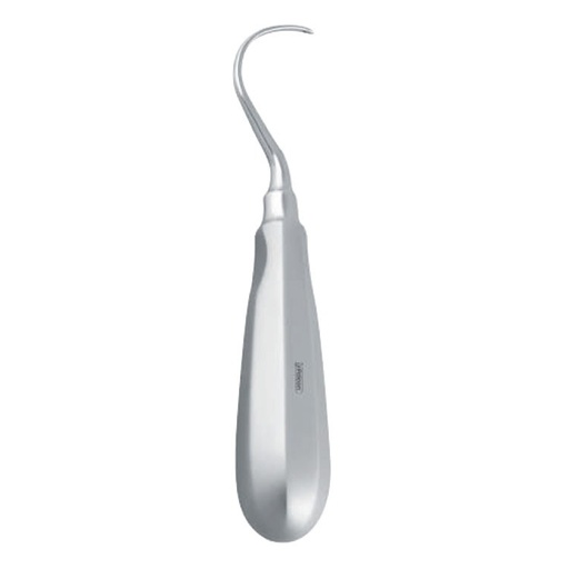 [FC.563.010|--|F64-033-15R|R64-033-15R] Awl bone Levine curved 155mm
