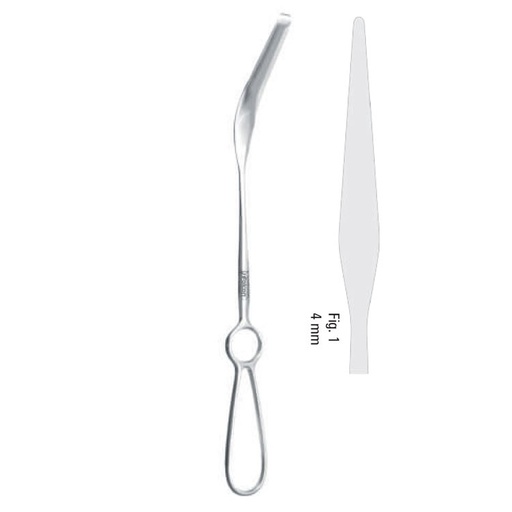 [FC.885.010|--|F66-499-01R|R66-499-01R] Retractor ramus medial Burton 4mm, 300mm