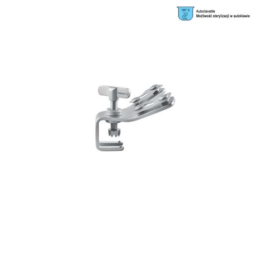 [NR.101.410|N19-134-02R] Retractor system brain Yasargil-Leyla, fixation base for 2 arms