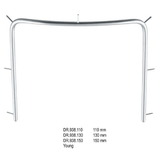 [DR.938.150] Rubber dam frame Young 150mm