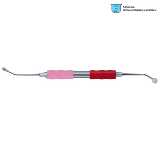 [DS.147.024] Soft-Line Curette de Ruddle round ends fig. 2
