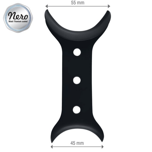 [DS.435.020B] Nero Retractor cheek DE Falcon-Simplex C-shape 110mm