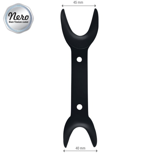 [DS.435.030B] Nero Retractor cheek DE Falcon-Simplex V-shape  170mm